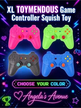 XL TOYMENDOUS Game
Controller Squish Toy NEW!
